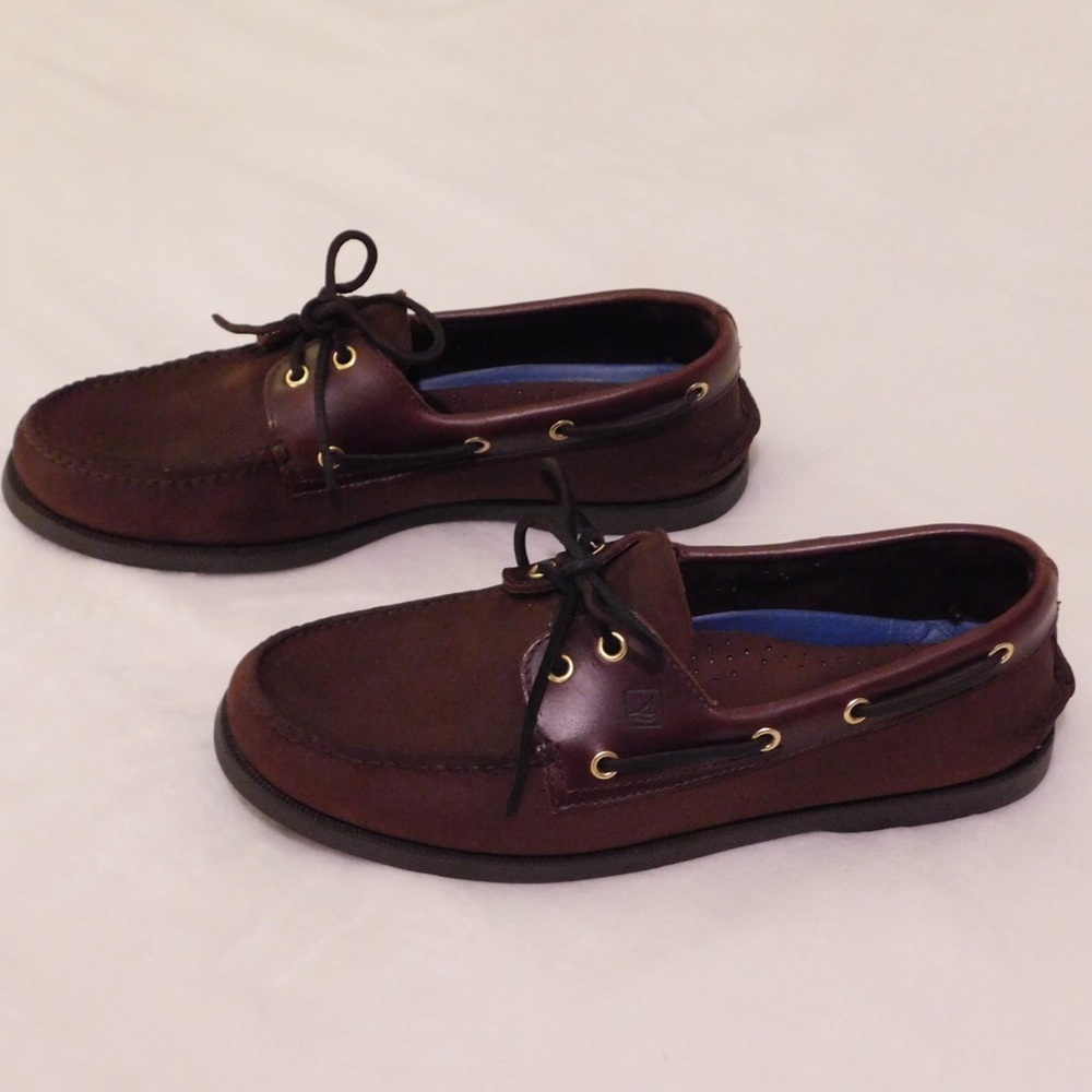 SPERRY TOP-SIDER ORIGINAL LEATHER BOAT SHOES